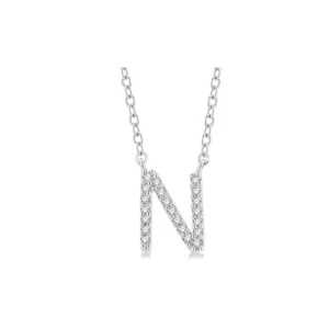 Hot Kelley Collection Diamond Initial "N" Necklace