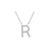 Discount Kelley Collection Diamond Initial "R" Necklace