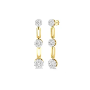 New Kelley Collection Diamond Link Earrings