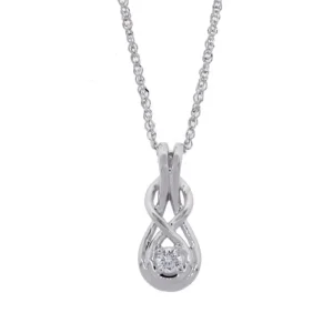 Discount Kelley Collection Diamond Love Knot Pendant