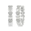 Online Kelley Collection Diamond Mini Heart Hoop Earrings