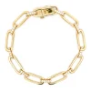 Hot Kelley Collection Diamond Paperclip Bracelet