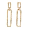 Best Kelley Collection Diamond Paperclip Earrings