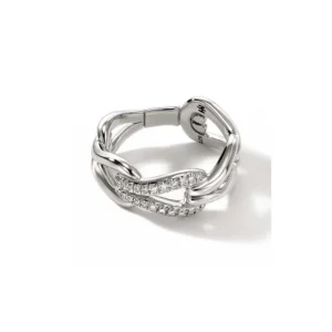 Discount John Hardy Diamond Pave Surf Ring