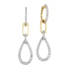 New Kelley Collection Diamond Pear Shape Dangle Earrings