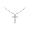 Discount Fana Diamond Prong Cross Necklace