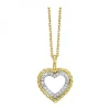 Sale Kelley Collection Diamond Rope Heart Pendant