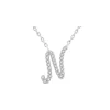 New Kelley Collection Diamond Script Initial "N" Necklace