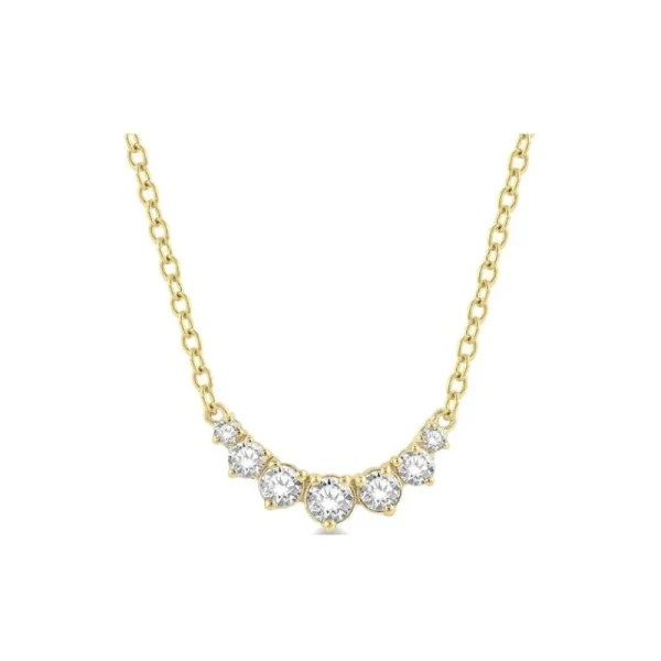 Discount Kelley Collection Diamond Smile Necklace