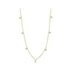 Fashion Kelley Collection Diamond Station Necklace