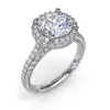 Hot Fana Diamonds Galore Halo Engagement Ring