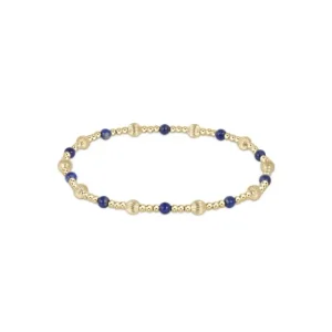 New ENewton Design Dignity Sincerity Pattern 4 mm Bead Bracelet-Lapis