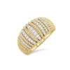 Online Kelley Collection Dome Shape Rope Bead Diamond Fashion Ring