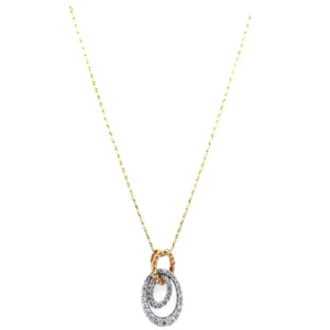 Sale Kelley Collection Double Oval Diamond Pendant