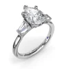 Discount Fana Double Pear Diamond Engagement Ring