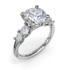 Best Fana Double Side Stone Engagement Ring