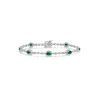 Best Kelley Collection Emearld & Diamond Bracelet