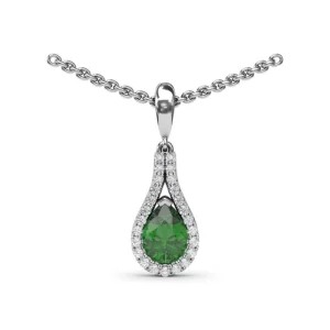 Sale Fana Emerald and Diamond Wrap Pendant