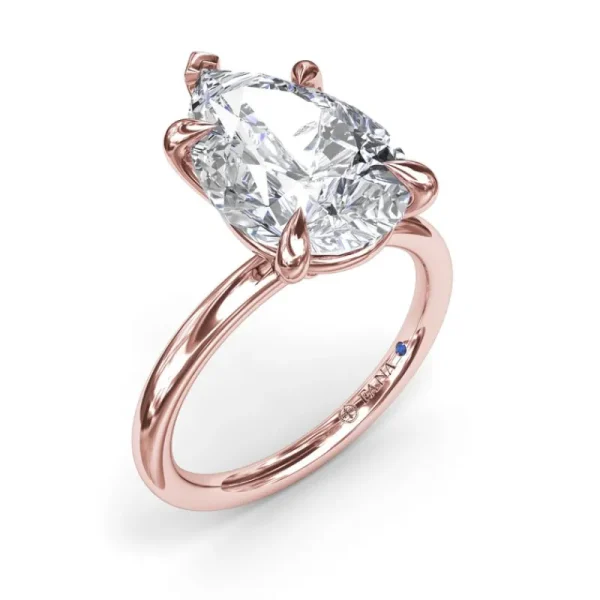 Outlet Fana Five Prong Engagement Ring