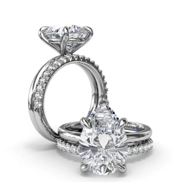 Outlet Fana Five Prong Engagement Ring