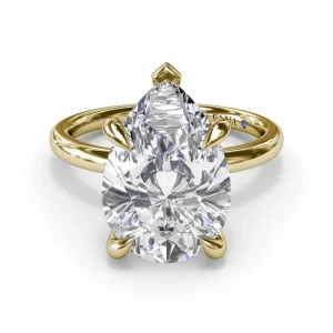 Outlet Fana Five Prong Engagement Ring