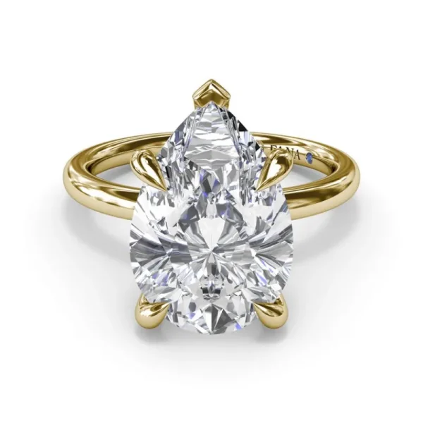 Outlet Fana Five Prong Engagement Ring