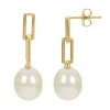 Discount Kelley Collection Freshwater Culutred Pearl Small Paperclip Earrings.