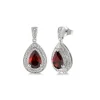 Outlet Kelley Collection Garnet & Diamond Earrings