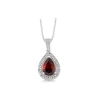 Online Kelley Collection Garnet & Diamond Pendant