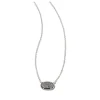 Outlet Kendra Scott Grayson Stone Pendant in Platinum Drusy