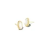 Discount Kendra Scott Grayson Stone Stud Earrings in Ivory Mother Of Pearl