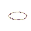 Fashion ENewton Design Hope Unwritten Gemstone Bracelet-Ruby