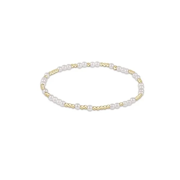 New ENewton Design Hope Unwritten 3mm Bead Bracelet - Pearl