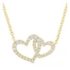 Clearance Kelley Collection Interlocking Heart Necklace