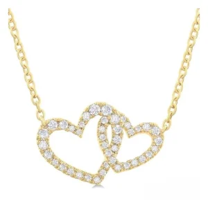 Clearance Kelley Collection Interlocking Heart Necklace