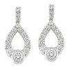 Discount Kelley Collection Love Crossing Diamond Earrings