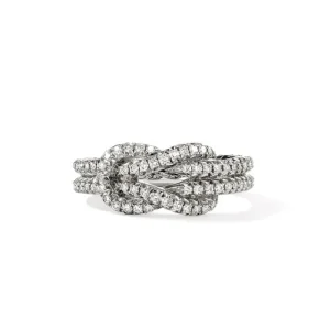 Best John Hardy Love Knot Pavé Diamond Ring