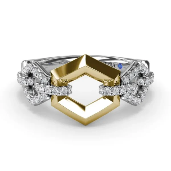 Outlet Fana Lynq Geometric Ring