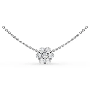 Best Fana Magnolia Diamond Necklace