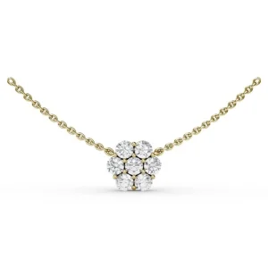 Best Fana Magnolia Diamond Necklace