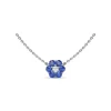 Outlet Fana Magnolia Sapphire and Diamond Necklace