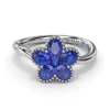 Best Fana Magnolia Wave Sapphire Ring