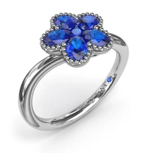 Best Fana Magnolia Wave Sapphire Ring