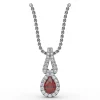 Discount Fana Make A Statement Ruby and Diamond Pendant