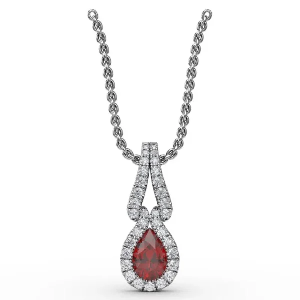 Discount Fana Make A Statement Ruby and Diamond Pendant