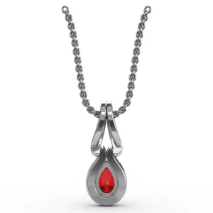 Discount Fana Make A Statement Ruby and Diamond Pendant