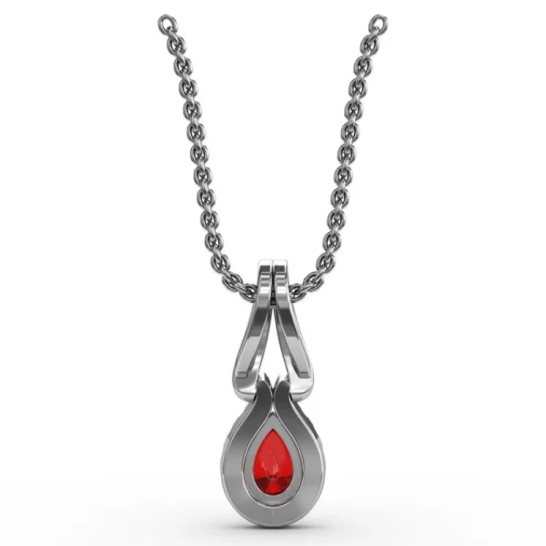 Discount Fana Make A Statement Ruby and Diamond Pendant