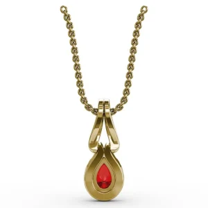 Discount Fana Make A Statement Ruby and Diamond Pendant