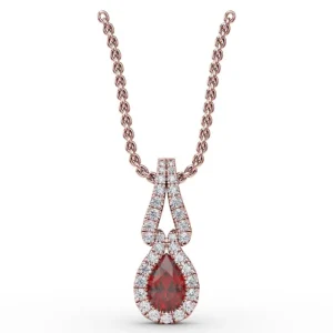 Discount Fana Make A Statement Ruby and Diamond Pendant