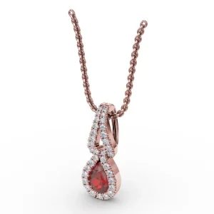 Discount Fana Make A Statement Ruby and Diamond Pendant